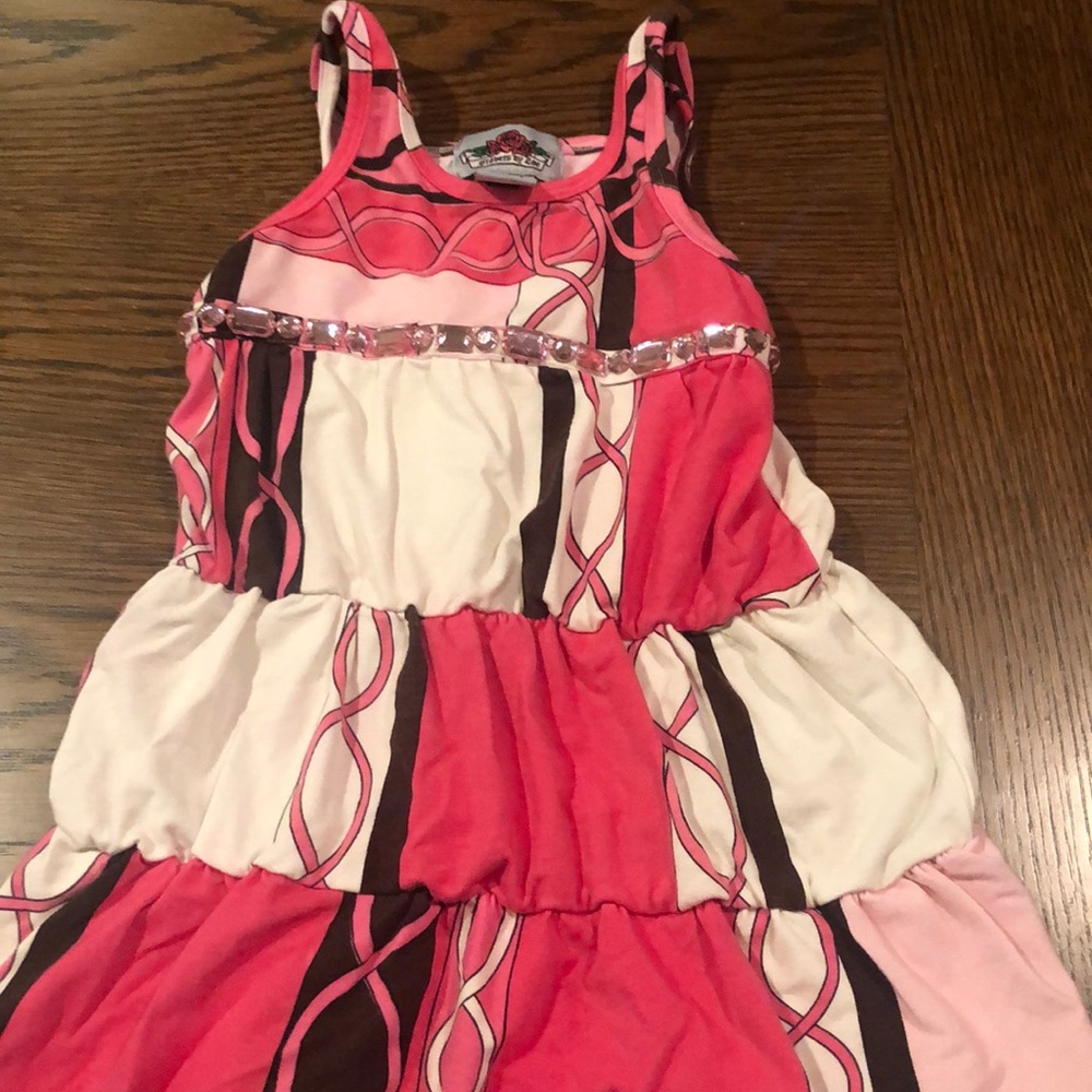 Flowers by Zoe A line top